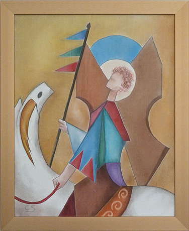 “Angel on Horseback” (№2)